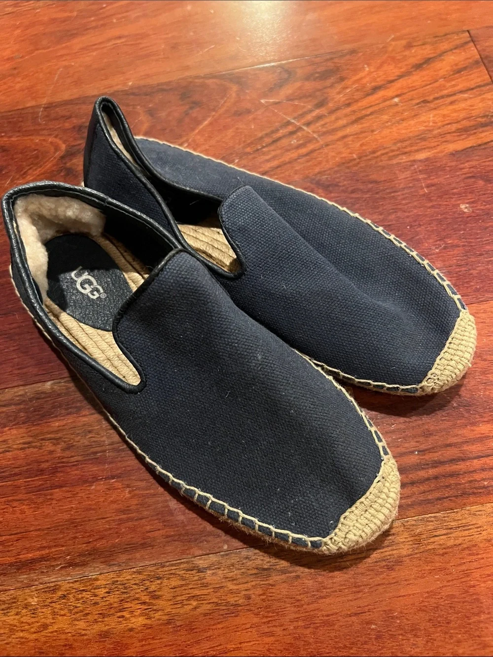 Espadrille navy Ugg brand size 6